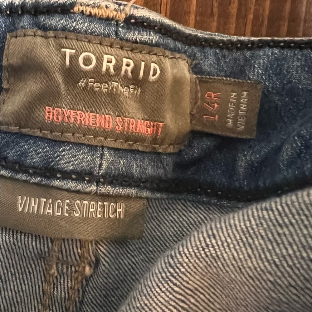 Torrid Vintage Stretch Jeans in Blue